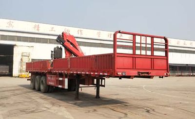 Xinkaida brand automobilesDLZ9405JSQTruck mounted lifting and transportation of semi-trailers