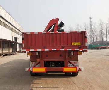 Xinkaida brand automobiles DLZ9405JSQ Truck mounted lifting and transportation of semi-trailers