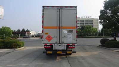 Huatong brand automobiles HCQ5083XRYE5 Flammable liquid box transport vehicle