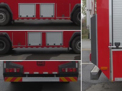 Jiangte brand automobiles JDF5420GXFPM240Z6 Foam fire truck