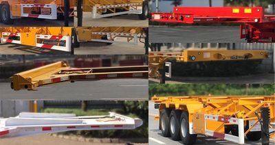 Huajun  ZCZ9403TWYJ Transport semi-trailer of dangerous goods tank frame