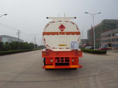 Hengxin Zhiyuan brand automobiles CHX9402GRY Flammable liquid tank transport semi-trailer