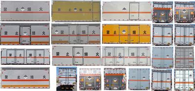 Xiangxinding brand automobiles XDV5125XZWE6 Miscellaneous dangerous goods box transport vehicle