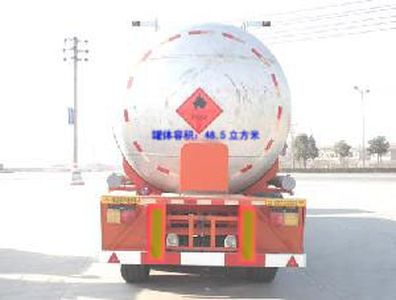 Jianghuai Yangtian  CXQ9401GRY Flammable liquid tank transport semi-trailer