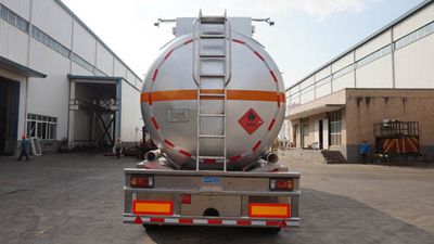 Yunli  LG9403GRY Flammable liquid tank transport semi-trailer