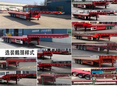 Si Tong Ba Da  LST9400TDP Low flatbed semi-trailer