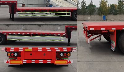 Si Tong Ba Da  LST9400TDP Low flatbed semi-trailer