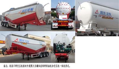 Changhua  HCH9408GXH Lower ash semi-trailer