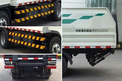 Zhonglian Automobile ZLJ5070CTYHFBEV Pure electric bucket garbage transport vehicle