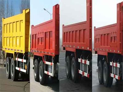 Jiefang Automobile CA3252P2K2L1T1E4 Flat head diesel dump truck