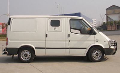 Jiangling Quanshun brand automobiles JX5047XYCMA Bulletproof cash transport vehicle