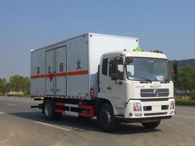 Jiangte brand automobiles JDF5180XRYDFH5 Flammable liquid box transport vehicle