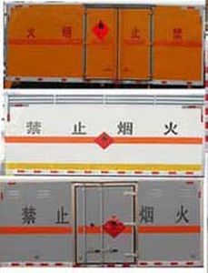 Cheng Liwei  CLW5031XRQNJ5 Flammable gas box transport vehicle