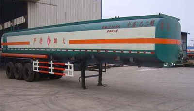 Zhengkang Hongtai brand automobiles HHT9405GHY Chemical liquid transportation semi-trailer