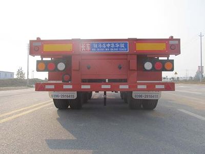 Huajun  ZCZ9400TWYHJE Transport semi-trailer of dangerous goods tank frame