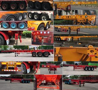 Huajun  ZCZ9400TWYHJE Transport semi-trailer of dangerous goods tank frame