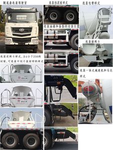 Xingma  AH5310GJBTL5 Concrete mixing transport vehicle