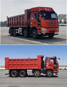 Jiefang Automobile CA3310P66K24L0T4AE6 Flat head diesel dump truck