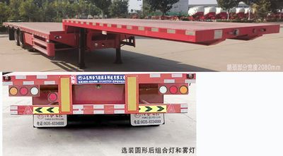 Jingyanggang  SFL9402TDP Low flatbed semi-trailer