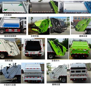 Cheng Li  CL5071ZYS6SJ Compressed garbage truck