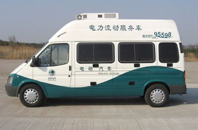 Jiangling Quanshun brand automobiles JX5041XEVLI Pure electric service vehicle