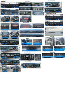 BYD  BYD6103B2EV1 Pure electric low entry city buses