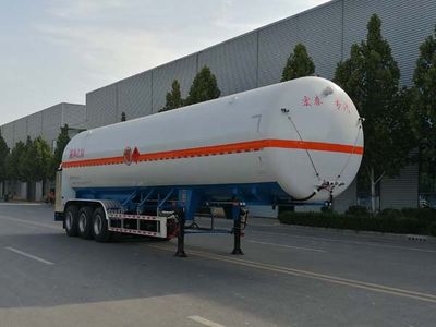 Zhengkang Hongtai brand automobiles HHT9405GDY Low temperature liquid transport semi-trailer