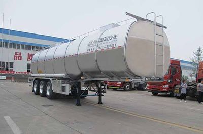 Shengrun  SKW9401GSYL Aluminum alloy edible oil transportation semi-trailer