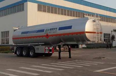 Shengrun  SKW9401GYYL Aluminum alloy oil transport semi-trailer