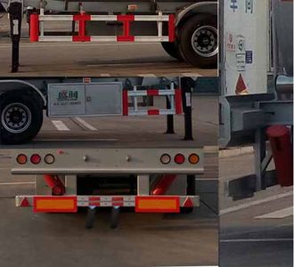 Shengrun  SKW9401GYYL Aluminum alloy oil transport semi-trailer