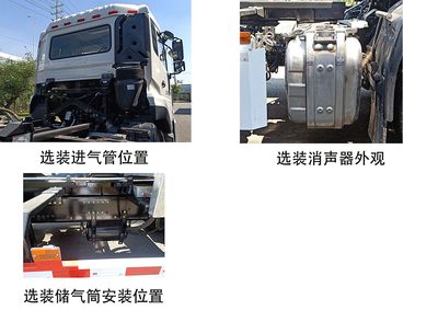 Xinchi  XQY5250ZXXG6 detachable container garbage collector 