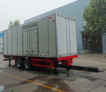 Minghang ZPS9181XXYBox type center axle trailer