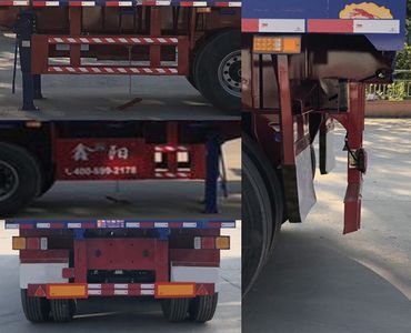 Xinyangda brand automobiles LXY9401TPB Flat transport semi-trailer