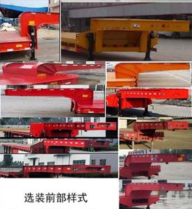 Binhengcheng brand automobiles BHC9400TDP Low flatbed semi-trailer