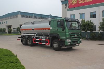 Green Leaf JYJ5257GFWD Tank transport vehicle for corrosive substances