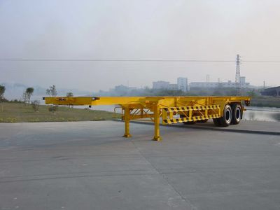 Jiuyuan  KP9360TJZ Container transport semi-trailer