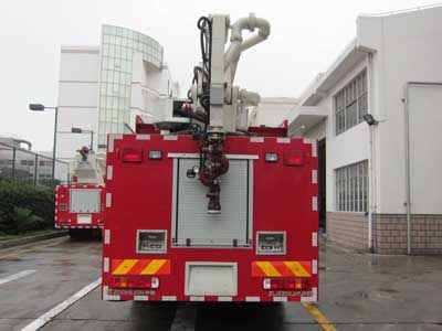 Zhonglian Automobile ZLJ5300JXFJP25 Lifting and spraying fire trucks