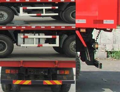 Jiefang Automobile CA3312P2K2L1T4E4 Flat head diesel dump truck