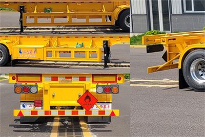 Chengfeng  JCF9400TWY Transport semi-trailer of dangerous goods tank frame