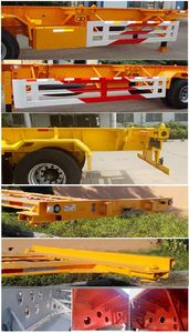 Liangshan Dongyue  CSQ9404TWY Transport semi-trailer of dangerous goods tank frame