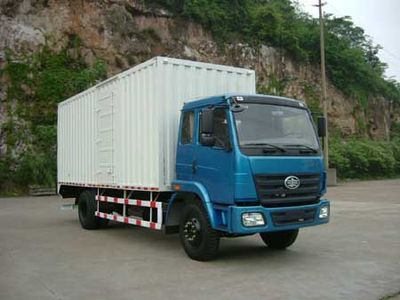 Liute Shenli  LZT5162XXYPK2E3L1A95 Flat head box transport vehicle