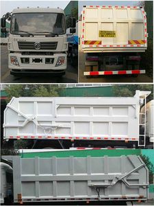 Zhongqi Liwei brand automobiles HLW5180ZDJ5EQ Compressed docking garbage truck