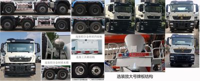 Hongchang Tianma  HCL5317GJBZZN30G5 Concrete mixing transport vehicle