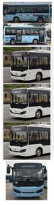 Chinese license plate cars TEG6660BEV04 Pure electric city buses