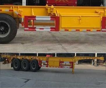 Nanming  LSY9402TWY Transport semi-trailer of dangerous goods tank frame