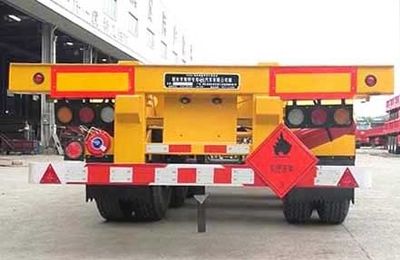 Nanming  LSY9402TWY Transport semi-trailer of dangerous goods tank frame