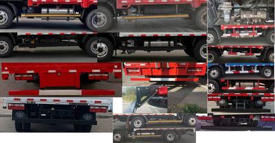 Jiefang Automobile CA5070CCYP40K45L2E6A84 Grate type transport vehicle