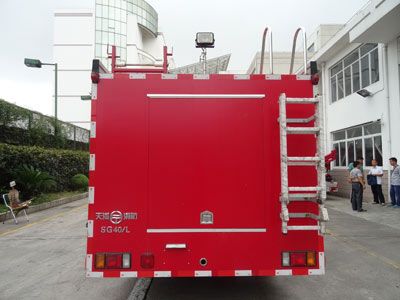 Tianhe  LLX5104GXFSG40L Water tank fire truck