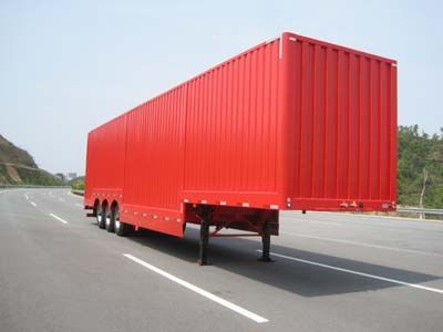 CIMC ZJV9400XXYRJ Box transport semi-trailer