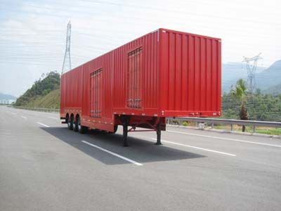 CIMC ZJV9400XXYRJ Box transport semi-trailer